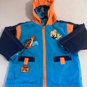 Y2K Disney Winnie the Pooh & Tigger Toddler Coat